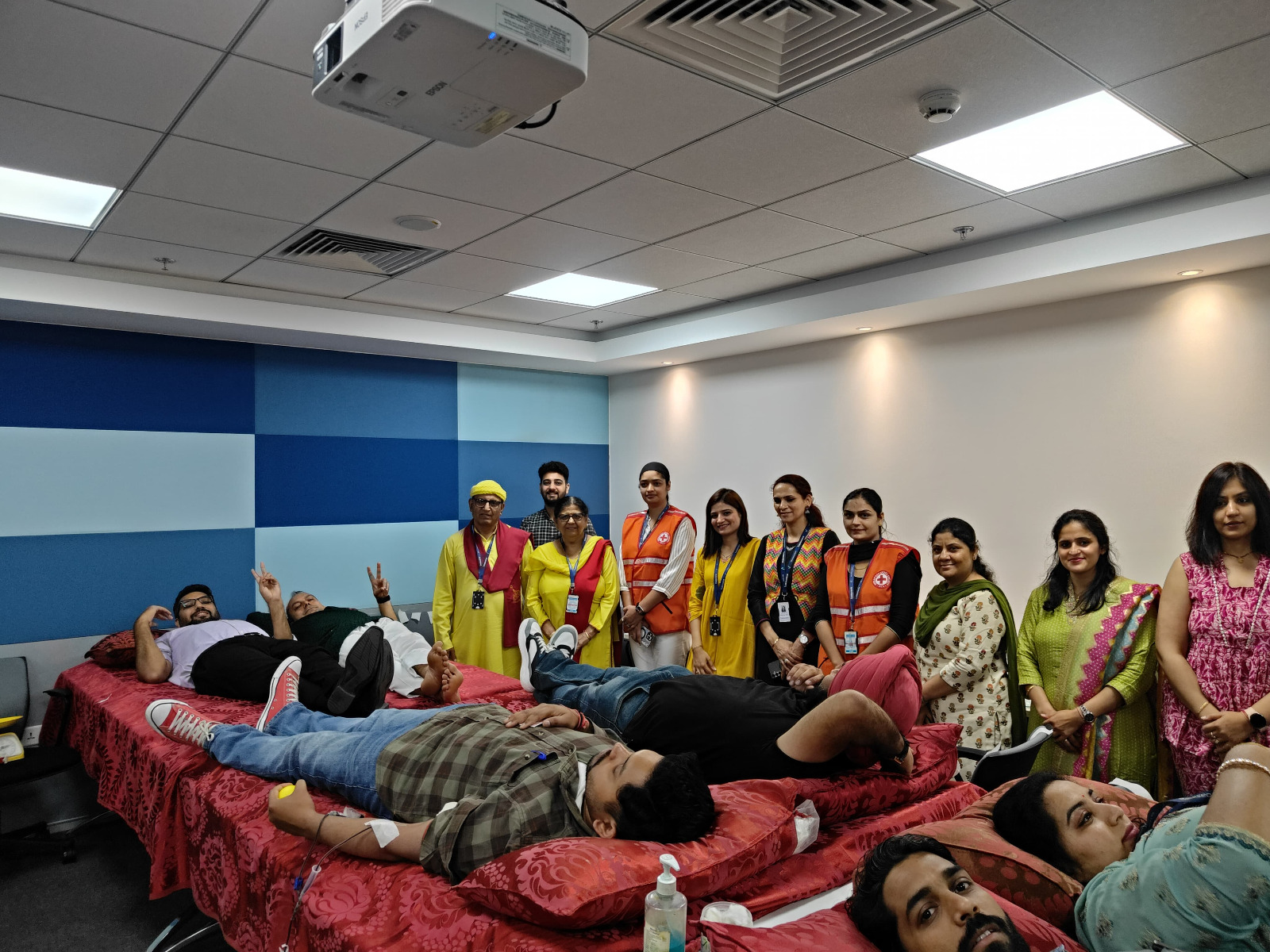 43 employees donated blood at IT Park Chandigarh*
